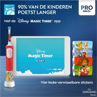 Oral-B Pro Kids The Lion King elektrische tandenborstel