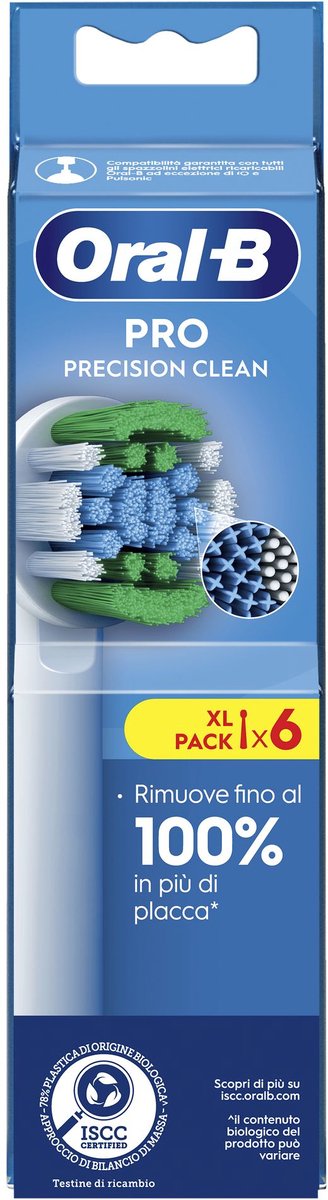 Oral-B Pro Precision Clean 6 stuks Wit