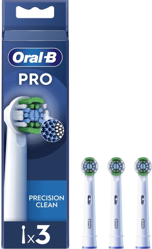 Oral-B Pro Precision Clean Opzetborstels 3 stuks Wit