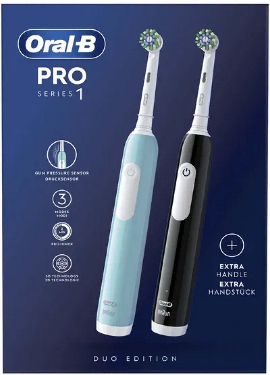 Oral-B Pro Series 1 Elektrische Tandenborstel Blauw/Zwart