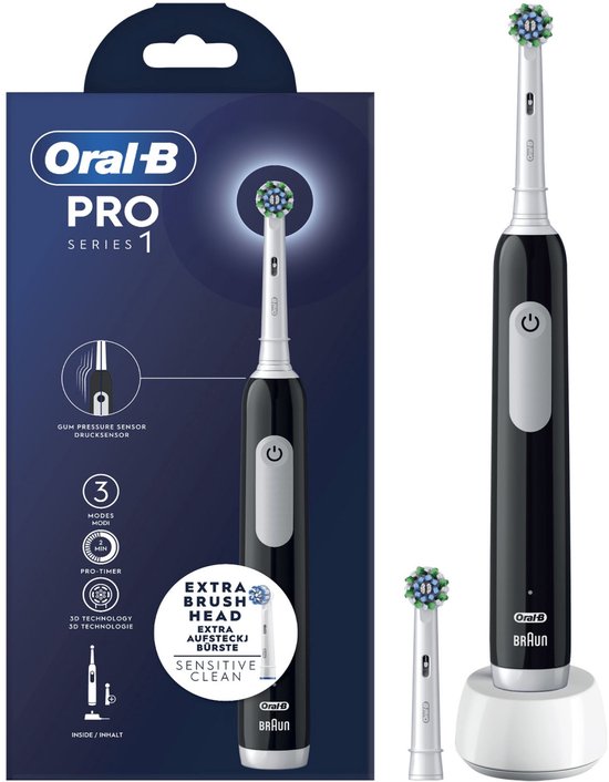 Oral-B Pro Series 1 Oscillerende Tandenborstel Volwassene Zwart Wit
