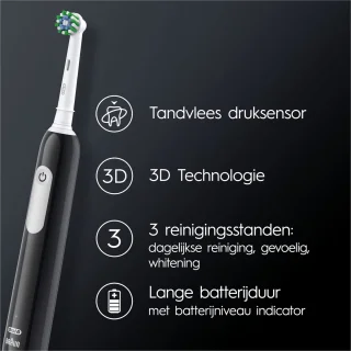 Oral-B Pro Series 1 Zwart Elektrische Tandenborstel