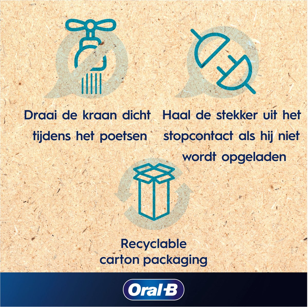 Oral-B Pro Series 1 Zwart Elektrische Tandenborstel