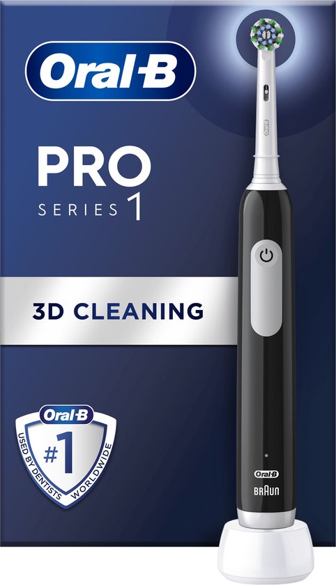 Oral-B Pro Series 1 Zwart Elektrische Tandenborstel