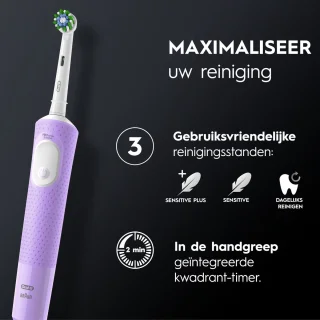 Oral-B Pro Vitality Elektrische Tandenborstel Paars