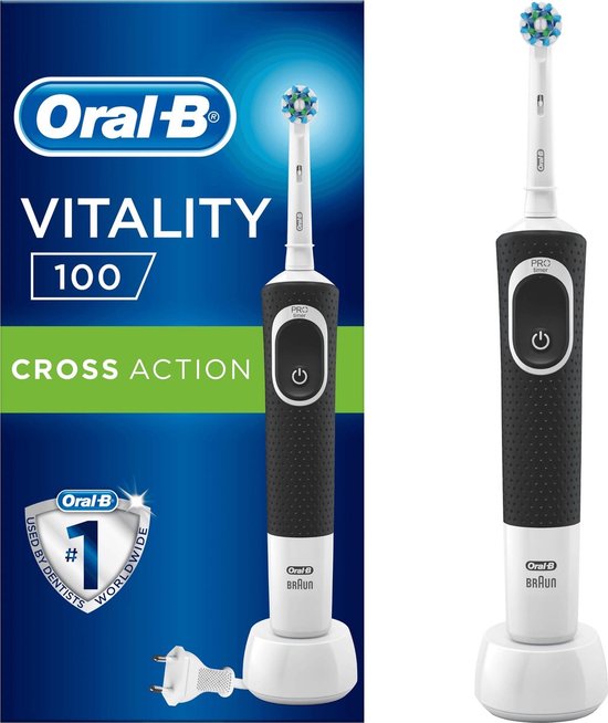 Oral-B Pro Vitality Pure & Clean Elektrische Tandenborstel Black