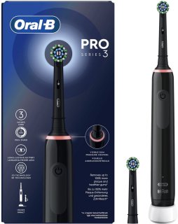 Oral-B Pro3 3000 elektrische tandenborstel inclusief 2 opzetborstels