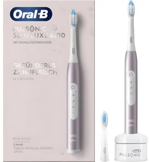 Oral-B Pulsonic Slim Luxe 4100 sonische tandenborstel rosegold