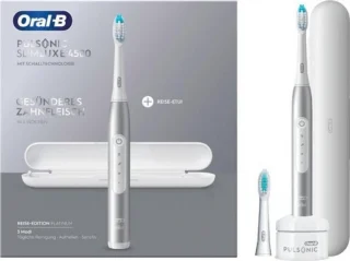 Oral-B Pulsonic Slim Luxe 4500 sonische tandenborstel Platina