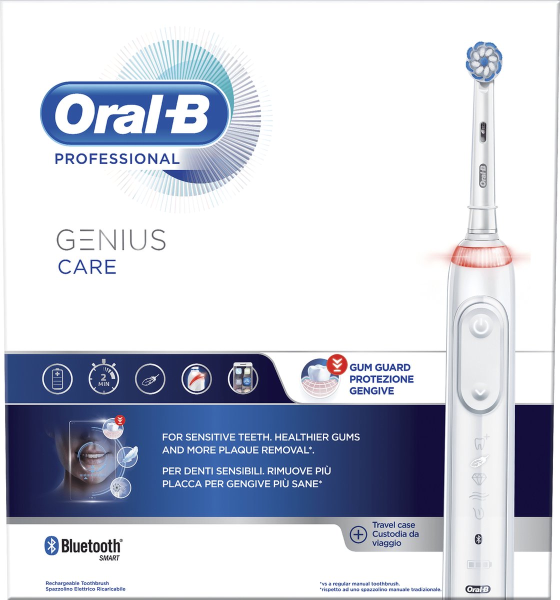 Oral-B Sensitive Genius Professional Gum Care elektrische tandenborstel 1 stuk