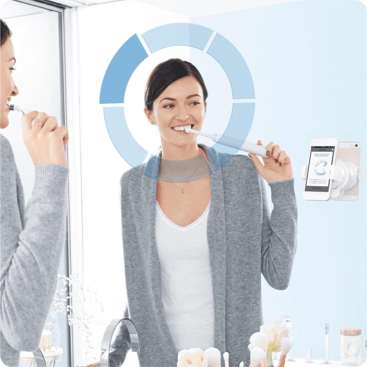 Wat vinden we goed aan de Oral-B Smart 4 4500 Elektrische Tandenborstel Wit