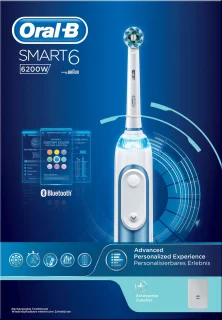 Oral-B Smart 6 6200W elektrische tandenborstel Blauw
