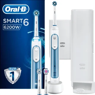 Oral-B Smart 6 6200W elektrische tandenborstel Blauw