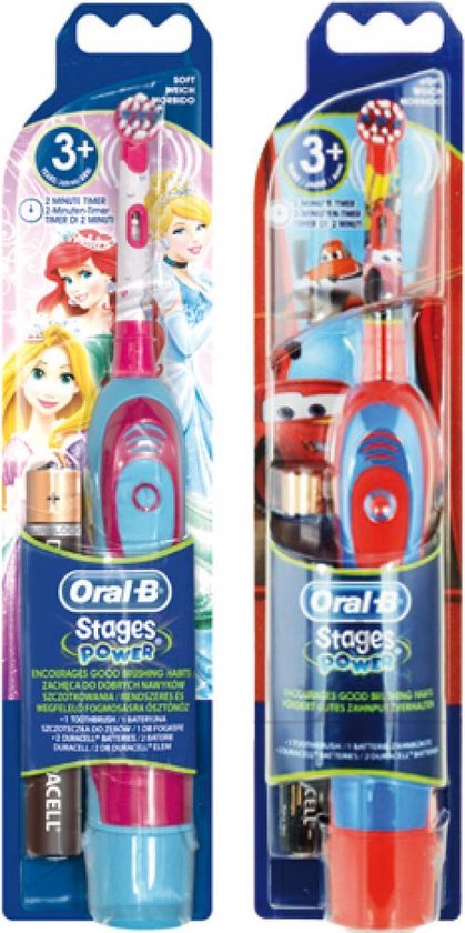 Oral-B Stages Power Kids elektrische tandenborstel Duo pack