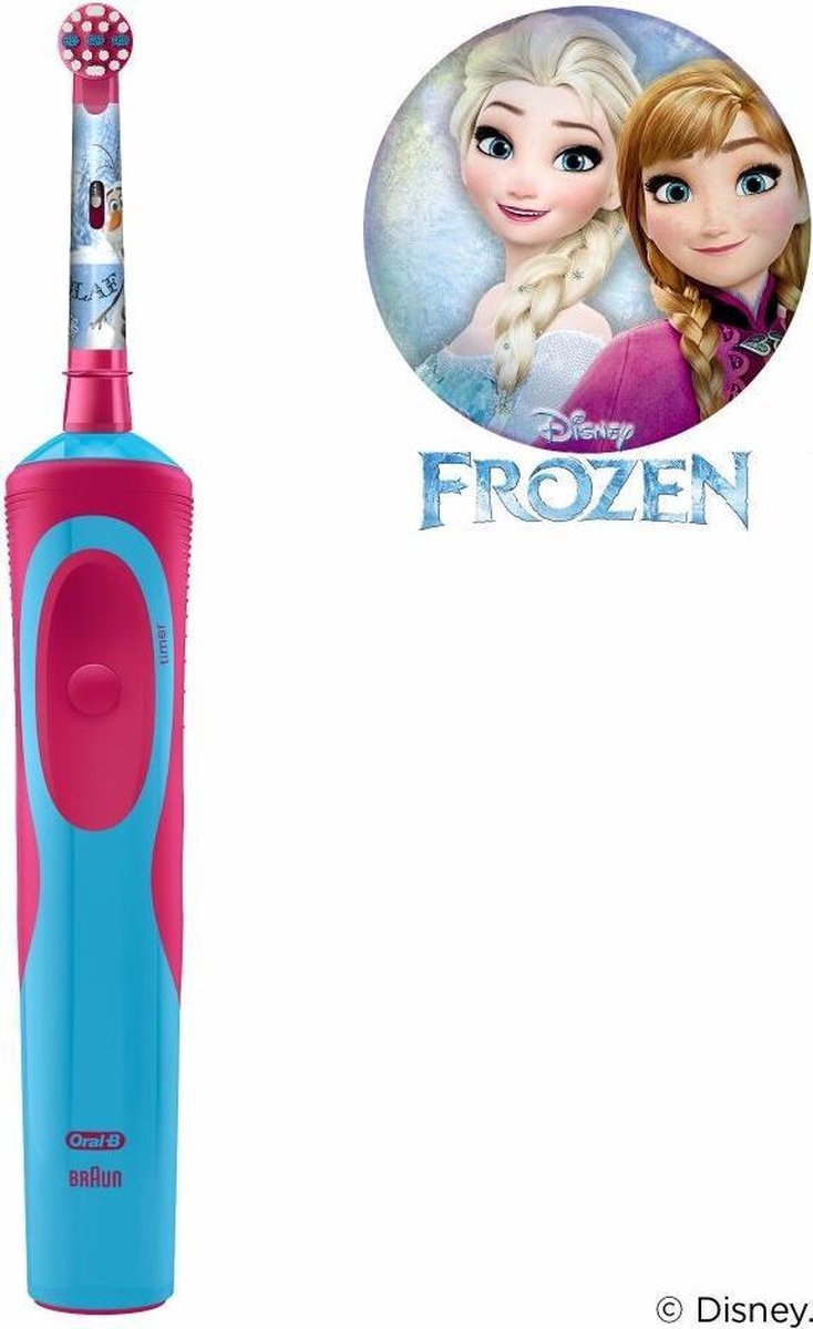 Oral-B Stages Power Kids Frozen Elektrische Tandenborstel Handvat + Opzetborstel