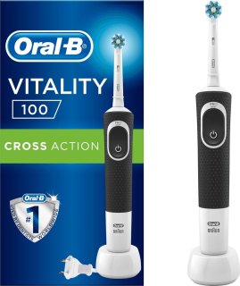 Oral-B Vitality 100 CrossAction Zwart elektrische tandenborstel