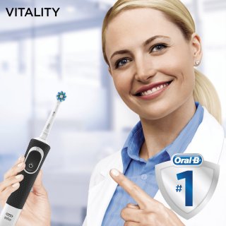Oral-B Vitality 100 CrossAction Zwart elektrische tandenborstel