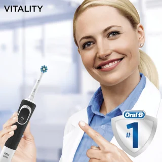 Oral-B Vitality 100 CrossAction Zwart elektrische tandenborstel