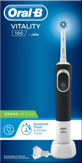 Oral-B Vitality 100 CrossAction Zwart elektrische tandenborstel
