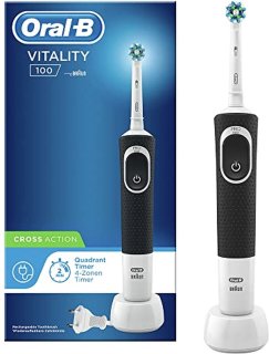 Oral-B Vitality 100 CrossAction Zwart elektrische tandenborstel