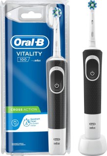 Oral-B Vitality 100 CrossAction Zwart elektrische tandenborstel