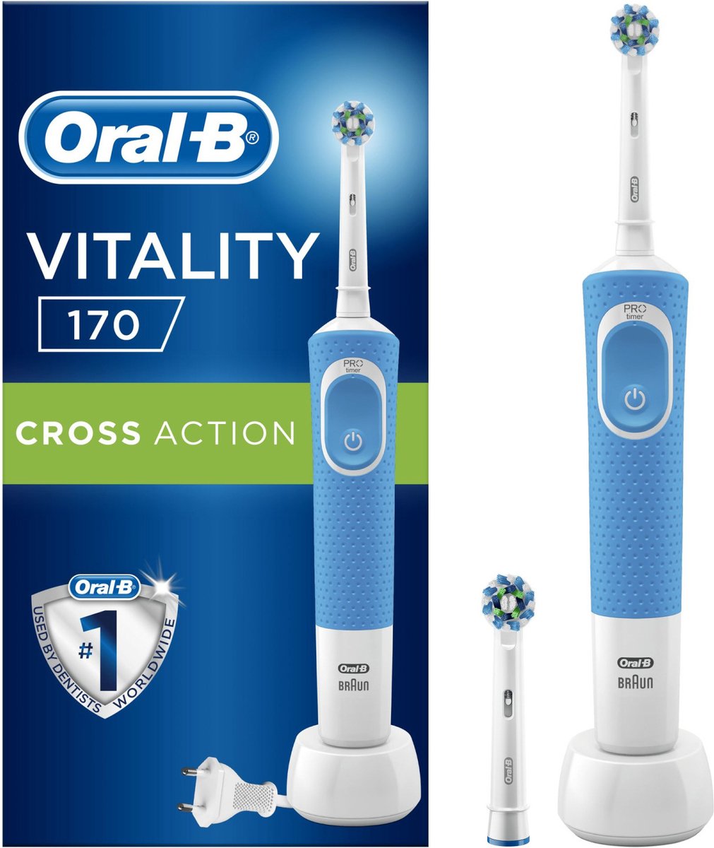 Oral-B Vitality 170 CrossAction Elektrische Tandenborstel Wit