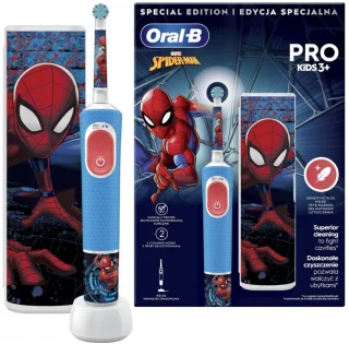 Oral-B Vitality Pro D103 Kids elektrische tandenborstel Spiderman