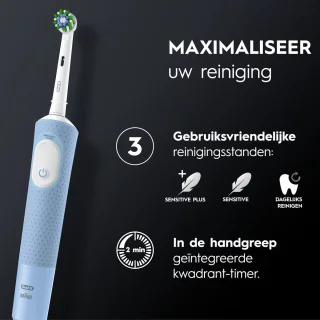 Oral-B Vitality Pro elektrische tandenborstel blauw