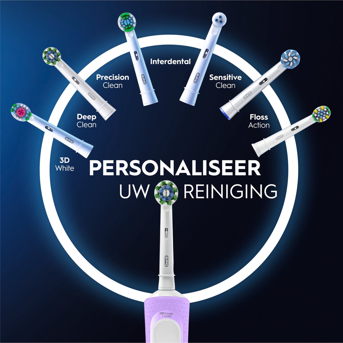 Oral-B Vitality Pro Elektrische Tandenborstel Paars