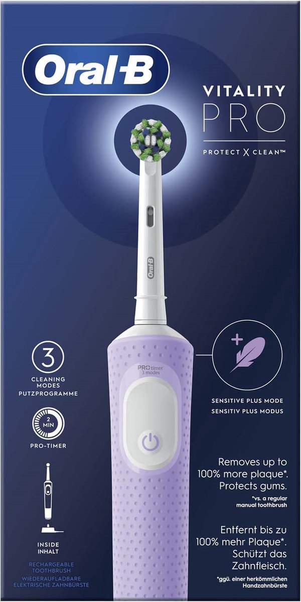 Oral-B Vitality Pro Elektrische Tandenborstel Paars