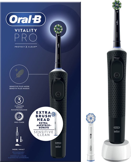 Oral-B Vitality Pro elektrische tandenborstel zwart