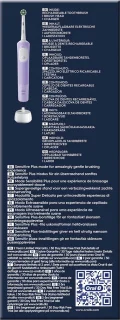 Oral-B Vitality Pro Protect X Clean elektrische tandenborstel Lilac Mist