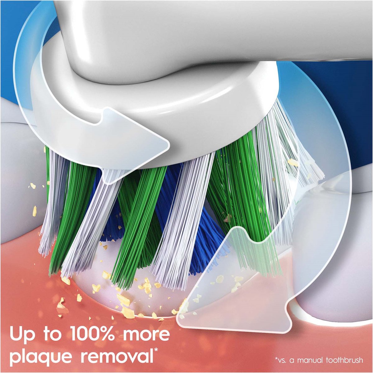 Oral-B Vitality Pro Protect X Clean elektrische tandenborstel Lilac Mist