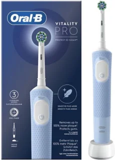 Oral-B Vitality Pro Protect X Clean Elektrische Tandenborstel Vapor Blue