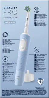 Oral-B Vitality Pro Protect X Clean Elektrische Tandenborstel Vapor Blue
