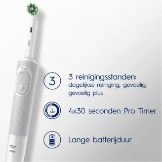 Oral-B Vitality Pro X Clean Elektrische Tandenborstel Wit