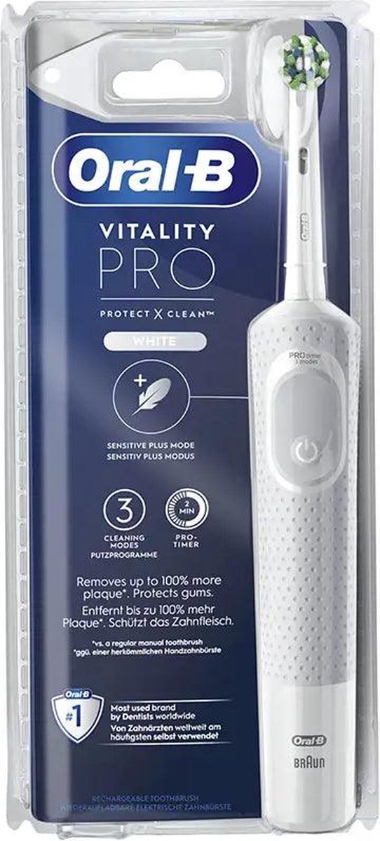 Oral-B Vitality Pro X Clean Elektrische Tandenborstel Wit