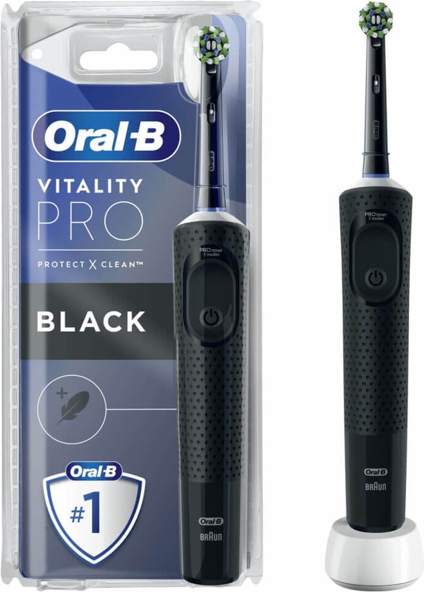 Oral-B Vitality Pro X Clean elektrische tandenborstel zwart