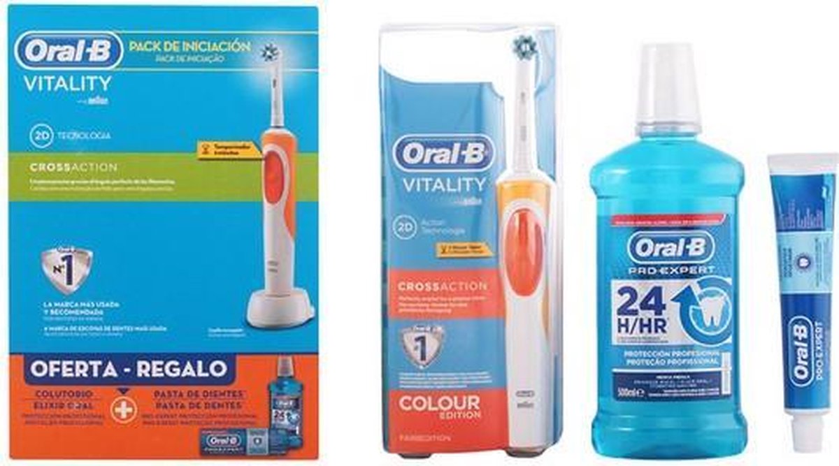 Oral-B Vitality Tandenborstel Set 3-delig