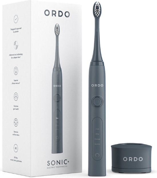 Ordo Sonic Elektrische Tandenborstel Charcoal Grey