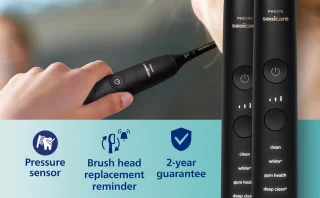 Philips DiamondClean 9000 HX9914/54 Elektrische tandenborstel zwart duo