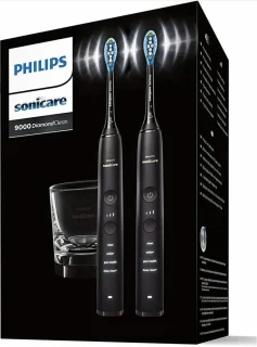 Philips DiamondClean 9000 HX9914/54 Elektrische tandenborstel zwart duo