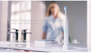 Philips HX6851/34 5100 Series Sonische Tandenborstel Wit/Blauw