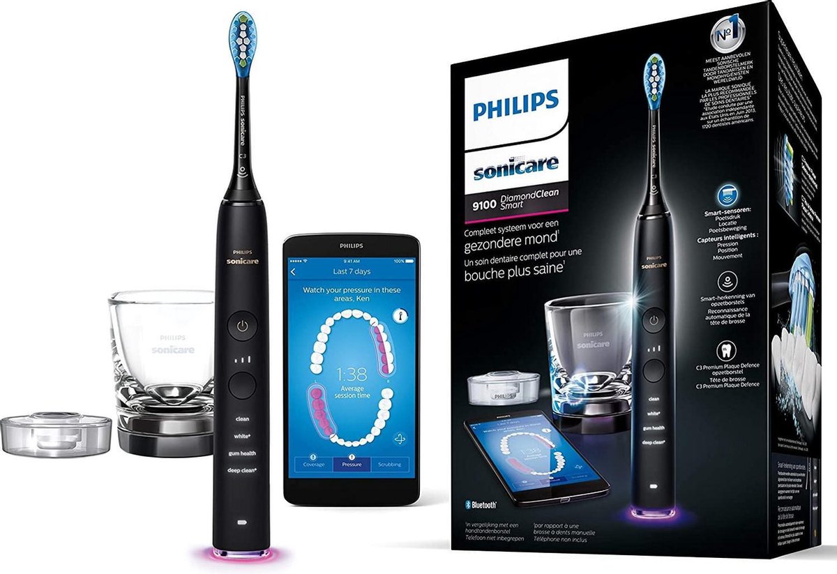 Philips HX9901/13 sonische tandenborstel zwart