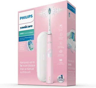Philips ProtectiveClean 4300 HX6806/03 Elektrische tandenborstel roze