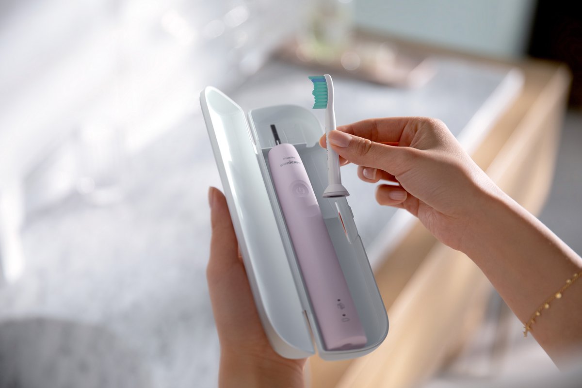 Philips Sonicare 3100 HX3673/11 Roze elektrische tandenborstel