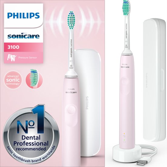 Philips Sonicare 3100 HX3673/11 Roze elektrische tandenborstel review