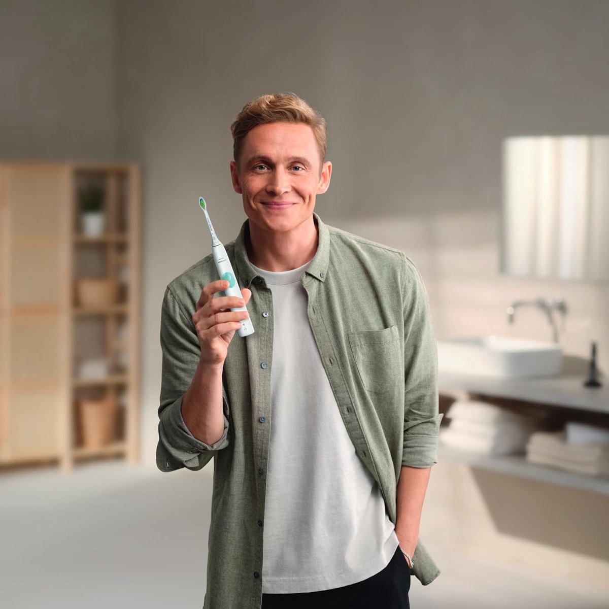 Philips Sonicare 4100 elektrische tandenborstel HX3683/33