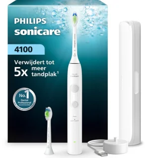 Philips Sonicare 4100 Elektrische tandenborstel HX4044/41 - Wit
