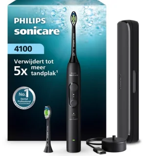 Philips Sonicare 4100 HX4044/52 Elektrische tandenborstel Zwart
